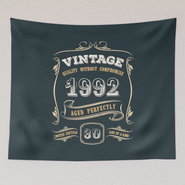 Item preview, 30th Birthday Gift Gold Vintage 1992 Aged Perfectly designed and sold by VenexiaJewe.