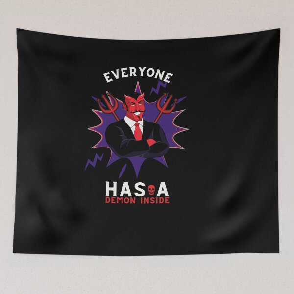 Item preview, EVERYONE HAS A DEMON INSIDE STYLISH DEMON designed and sold by sobriowslen.