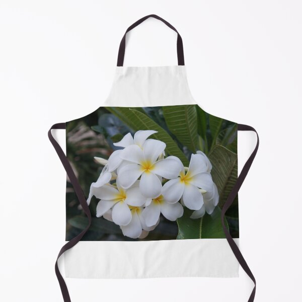 Item preview, white frangipani designed and sold by March Rider.
