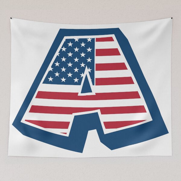 Item preview, American flag a letter designed and sold by TheTshirtClub.