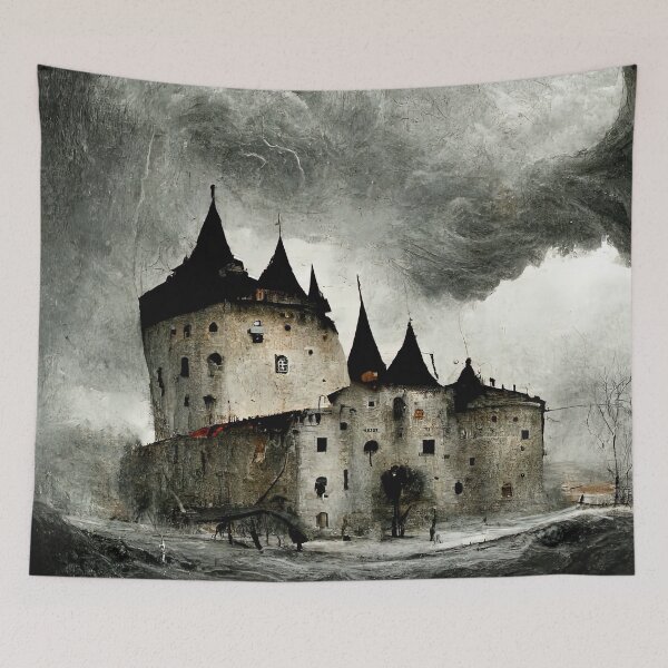 Item preview, Castle in the Storm designed and sold by AM FineArtPrints.