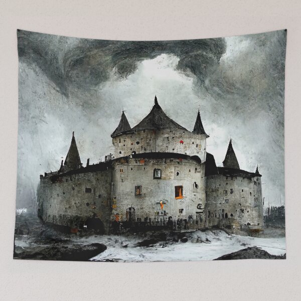Item preview, Castle in the Storm designed and sold by AM FineArtPrints.
