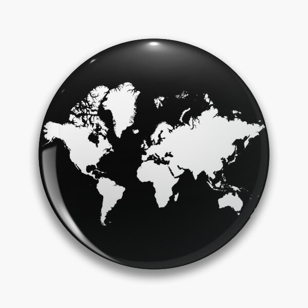 Item preview, Map of the World White designed and sold by ABGdesigns.