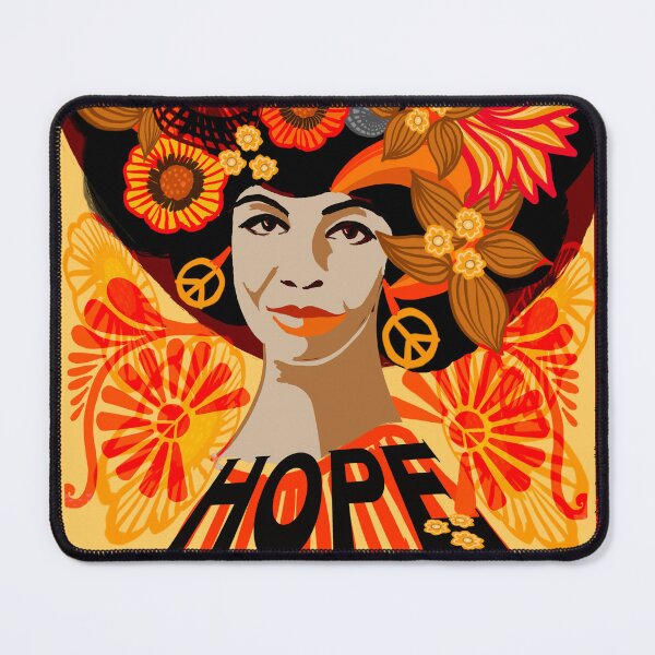 Item preview, Equality, Angela Davis Hope retro 70s designed and sold by chrissyink.