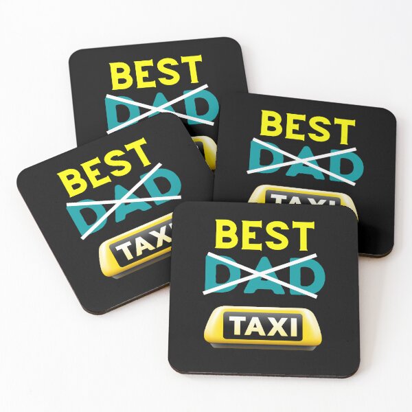 Item preview, Funny Happy Father's Day - Best Taxi Service Design designed and sold by CreativNode.