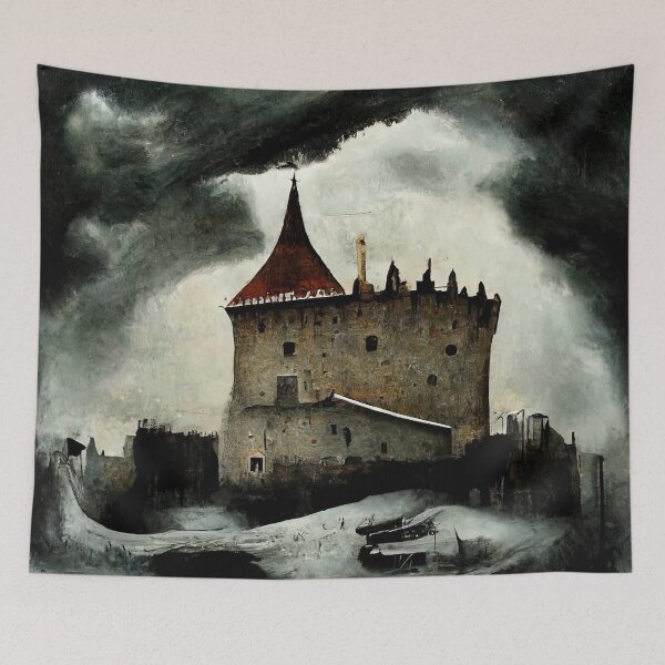 Item preview, Castle in the Storm designed and sold by AM FineArtPrints.