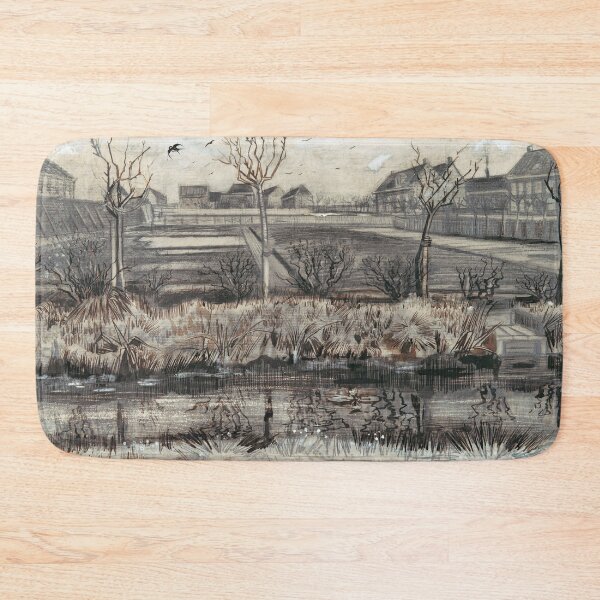 Item preview, Nursery on Schenkweg (1882) by Vincent Van Gogh designed and sold by amrmab.
