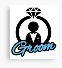 Groom Canvas Print