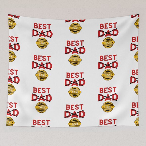 Item preview, Happy Father's Day - Funny Best Taxi Service Design designed and sold by CreativNode.