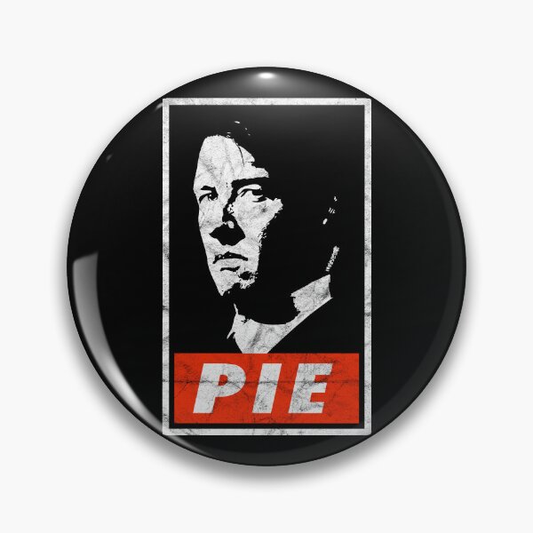 Item preview, Pie - Black Distressed Look designed and sold by risible.