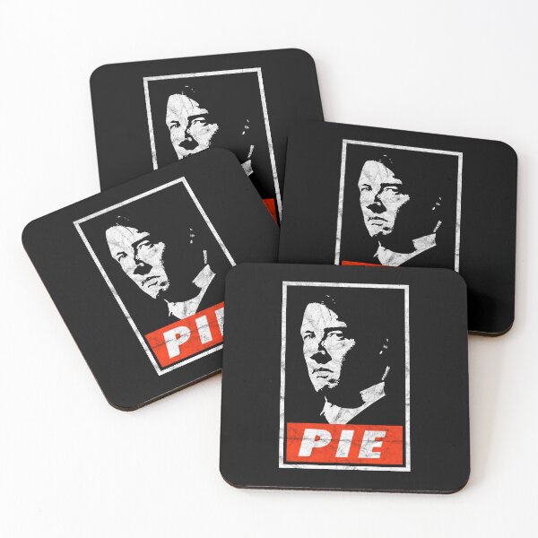 Item preview, Pie - Black Distressed Look designed and sold by risible.