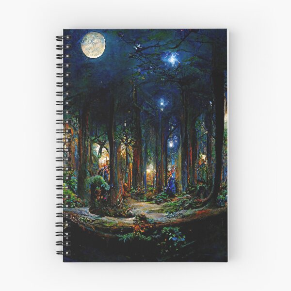 Item preview, During a full moon night designed and sold by AM FineArtPrints.