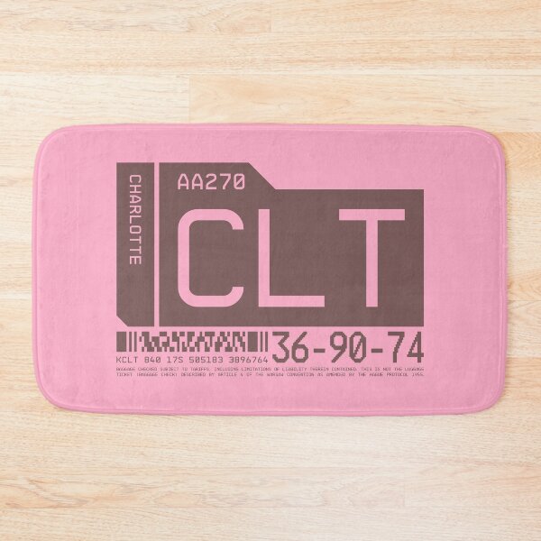 Item preview, Luggage Tag C - CLT Charlotte USA designed and sold by VoodooCircus.
