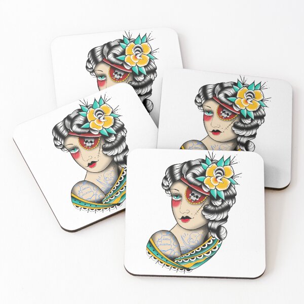 Item preview, Fkj tattoo flash pirate designed and sold by franckfkj.