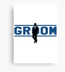 Groom Canvas Print