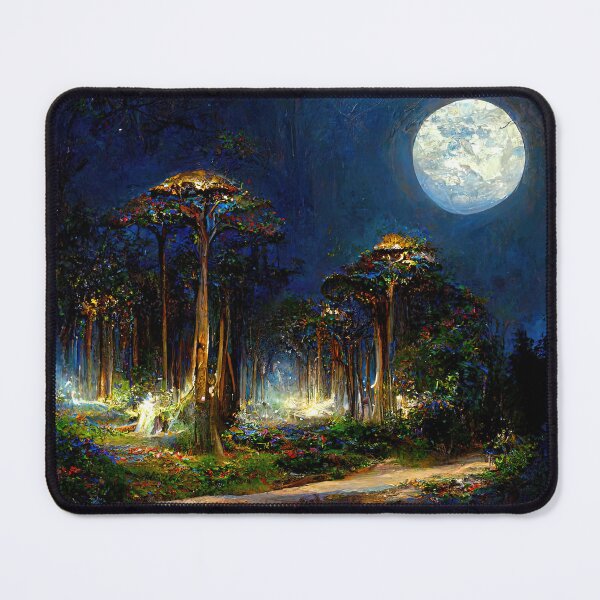 Item preview, During a full moon night designed and sold by AM FineArtPrints.