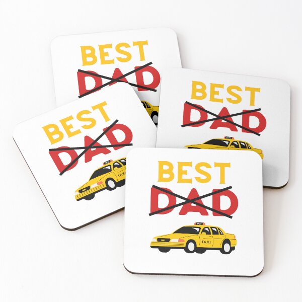 Item preview, Funny Happy Father's Day - Best Taxi Service Design designed and sold by CreativNode.