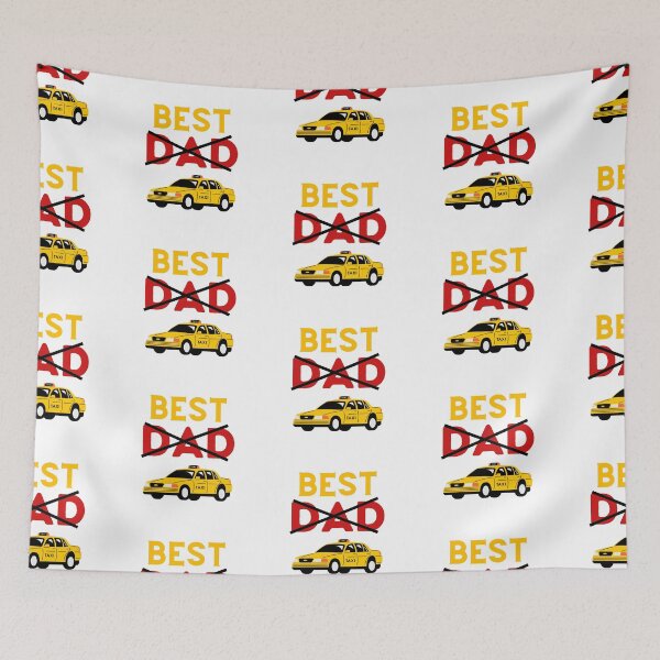 Item preview, Funny Happy Father's Day - Best Taxi Service Design designed and sold by CreativNode.