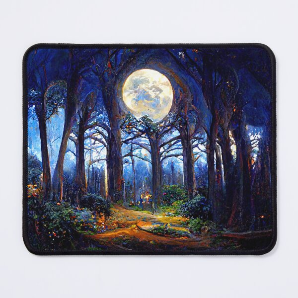 Item preview, During a full moon night designed and sold by AM FineArtPrints.