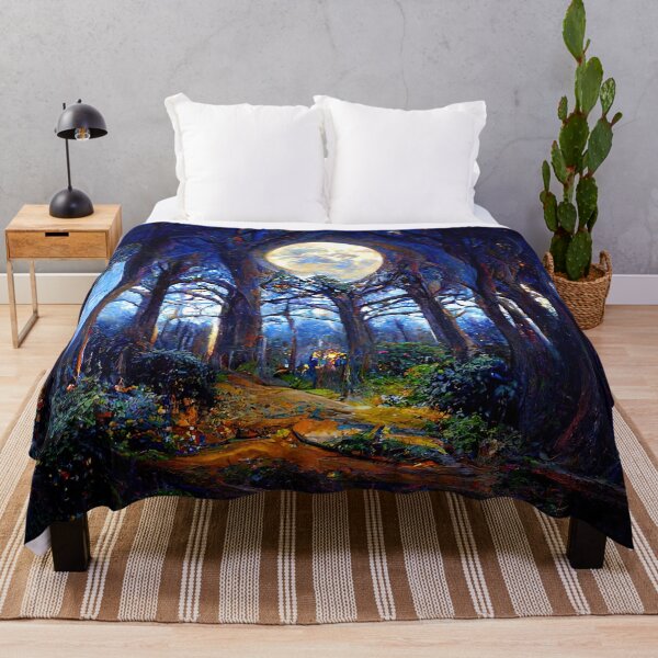 Item preview, During a full moon night designed and sold by AM FineArtPrints.