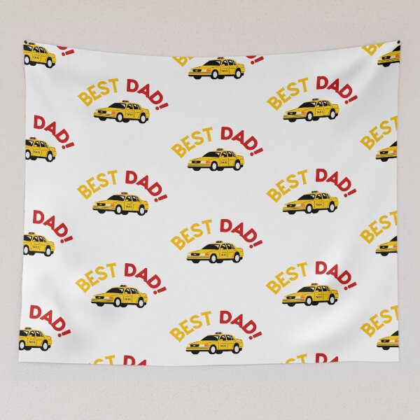Item preview, Funny Happy Father's Day - Best Taxi Service Design designed and sold by CreativNode.
