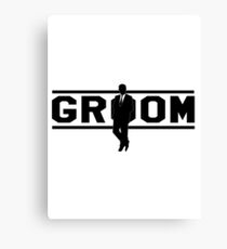 Groom Canvas Print