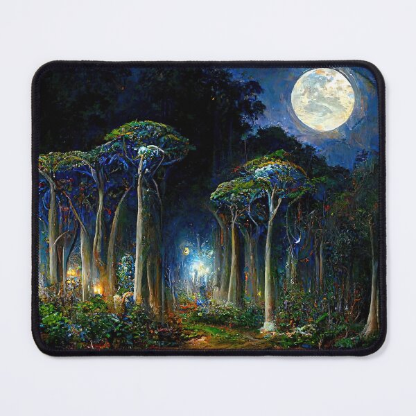 Item preview, During a full moon night designed and sold by AM FineArtPrints.