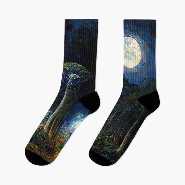 Item preview, During a full moon night designed and sold by AM FineArtPrints.