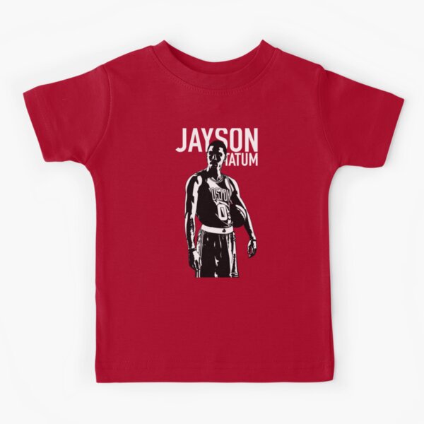 Jayson Tatum black and white  Kids T-Shirt for Sale by BerryDale1