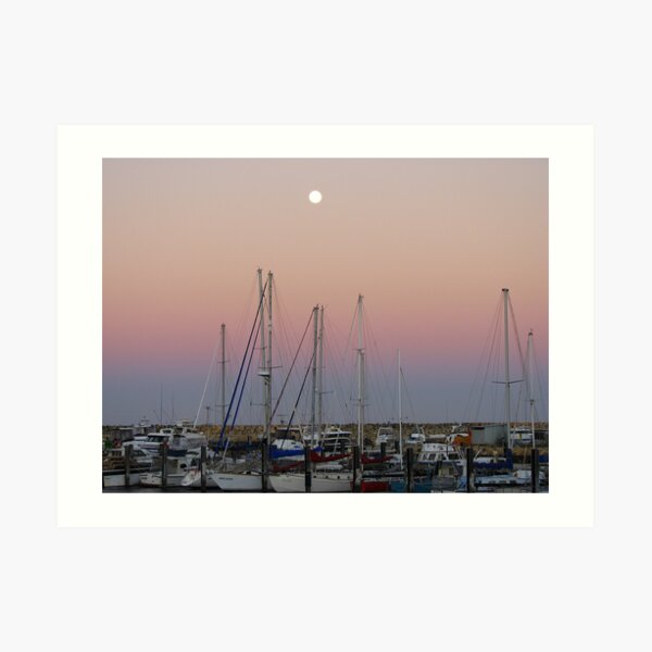 Lunar Landing Art Print