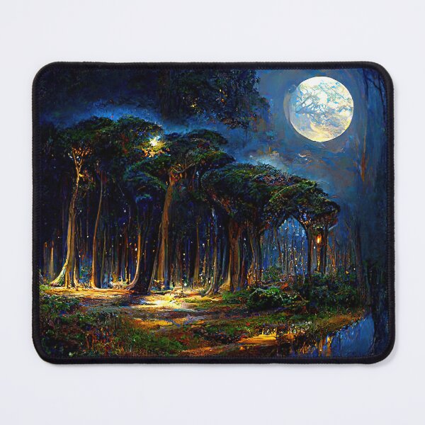 Item preview, During a full moon night designed and sold by AM FineArtPrints.