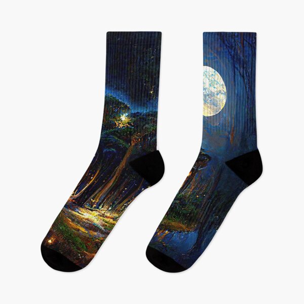 Item preview, During a full moon night designed and sold by AM FineArtPrints.