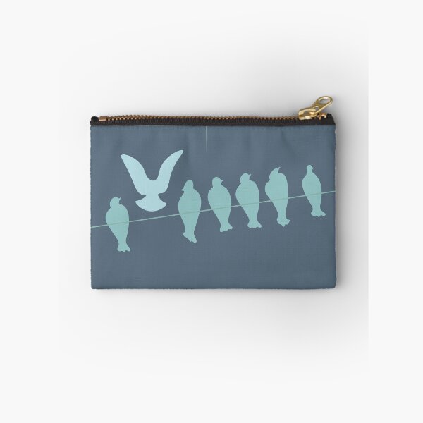 Item preview, Abstract Bird Shapes  for Throw Pillows 3 designed and sold by blueocan.