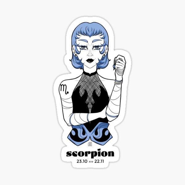 Signe Astrologique - Scorpion Sticker