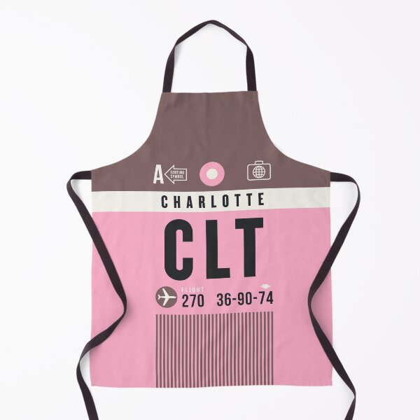 Item preview, Luggage Tag A - CLT Charlotte USA designed and sold by VoodooCircus.