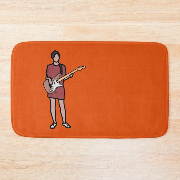 Item preview, Ligne claire 21 - Female guitarist designed and sold by Cleobule.