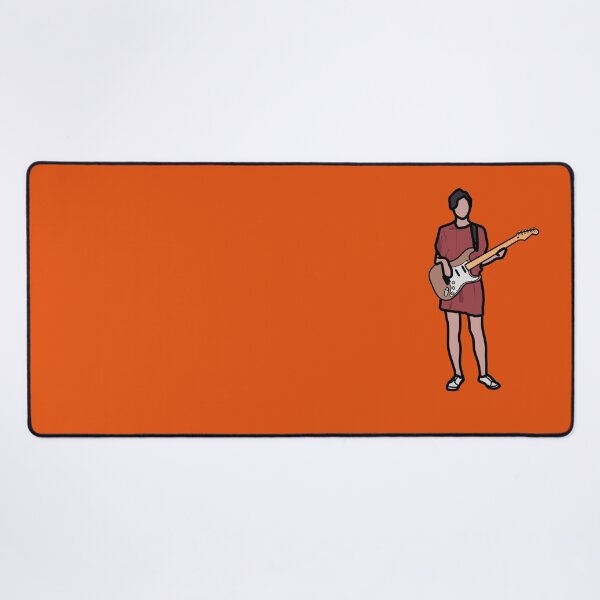 Item preview, Ligne claire 21 - Female guitarist designed and sold by Cleobule.
