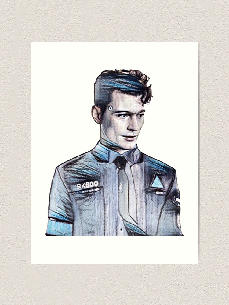 Detroit Become Human Markus Handmade Video Game Art Poster 