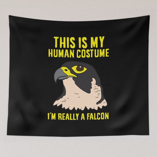 Item preview, This Is My Human Costume I'm Really A Falcon Bird designed and sold by peku32tis.