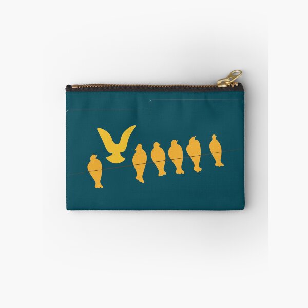 Item preview, Abstract Bird Shapes  for Throw Pillows 5 designed and sold by blueocan.