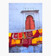 In a Jodhpur Market Fotodruck
