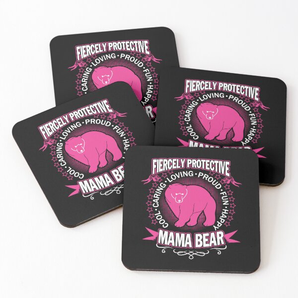 Item preview, Fiercely Protective Cool Caring Loving Proud Fun Happy Mama Bear designed and sold by ktmaem.