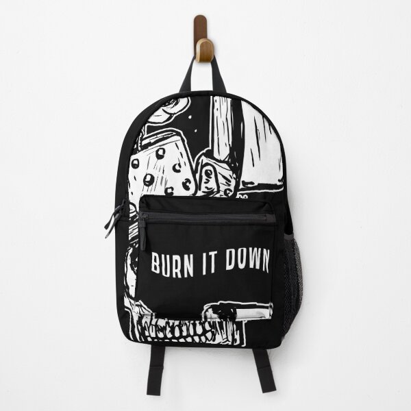 Item preview, Burn it down (skull lighter black and white) designed and sold by deathanarchy.