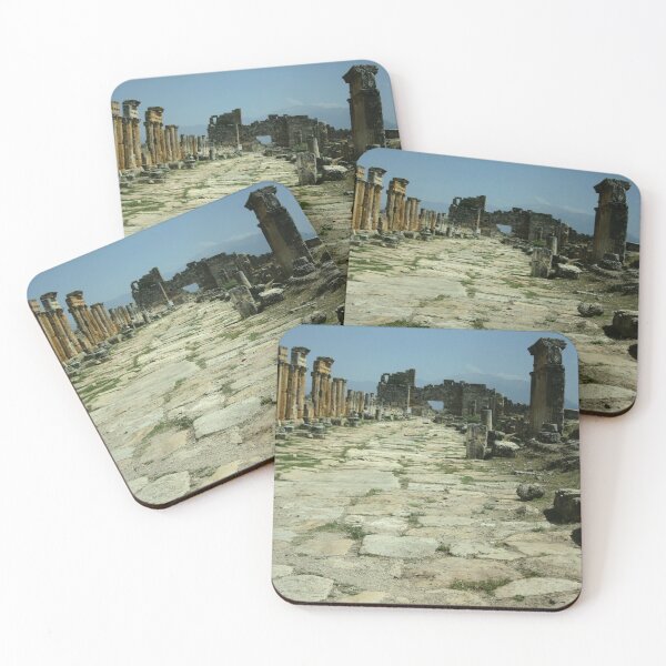 Item preview, Colonnaded Street Hierapolis Pamukkale Photograph designed and sold by taiche.