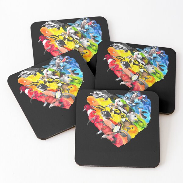 Item preview, Love is Love Rainbow of Birds  designed and sold by JosephAmatoo.