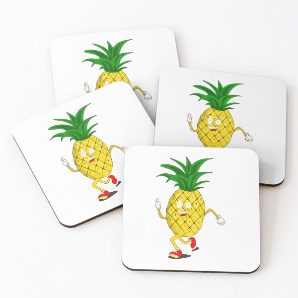 Item preview, Cute smiling happy pineapple designed and sold by Mariia Berezhna.