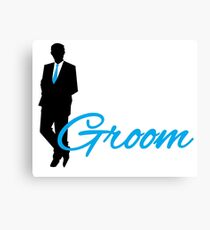 Groom Canvas Print