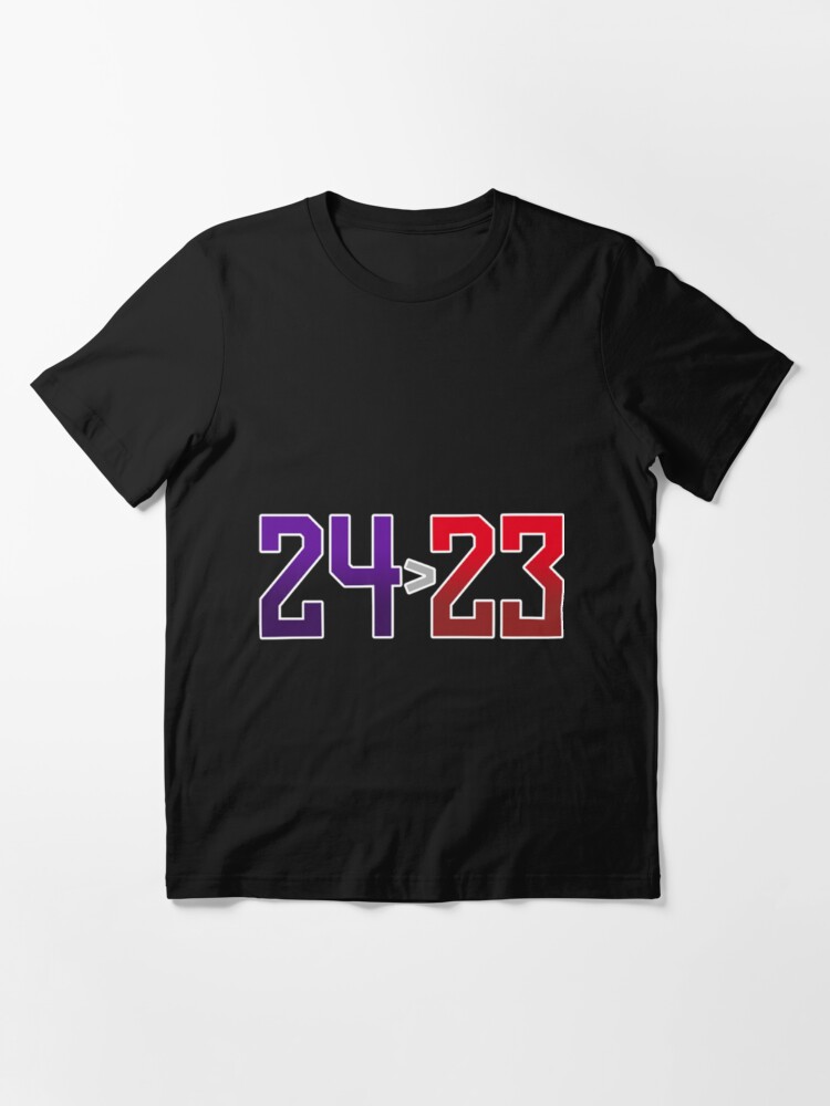 Discover Kobe Bryant Is Greater Than Lebron James Or Michael Jordan Classic T-Shirt Essential T-Shirt