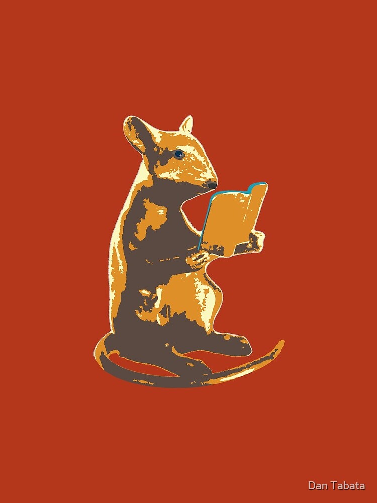Book Mouse - gold by dmtab