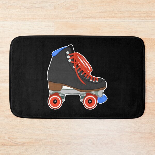 Item preview, Black Red Blue Rollerskate Pastel Sticker designed and sold by ximenagene.